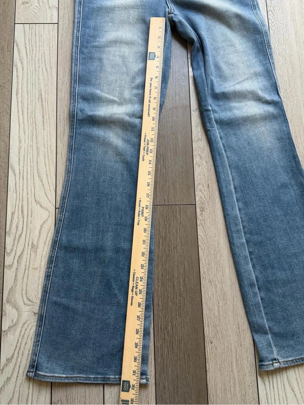 Judy Blue Medium Wash Boot Cut Jeans Long Inseam size 7/28 - Picture 3 of 5